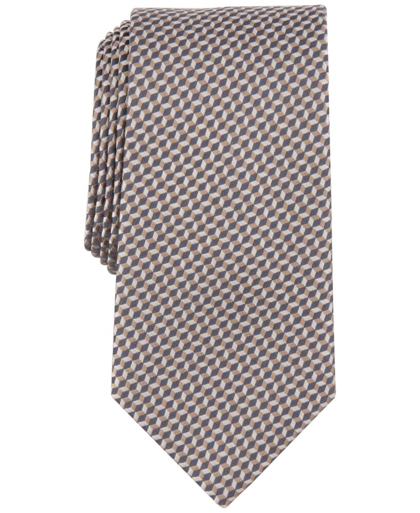 Michael Kors Men's Woven Neat Tie - Khaki Cover