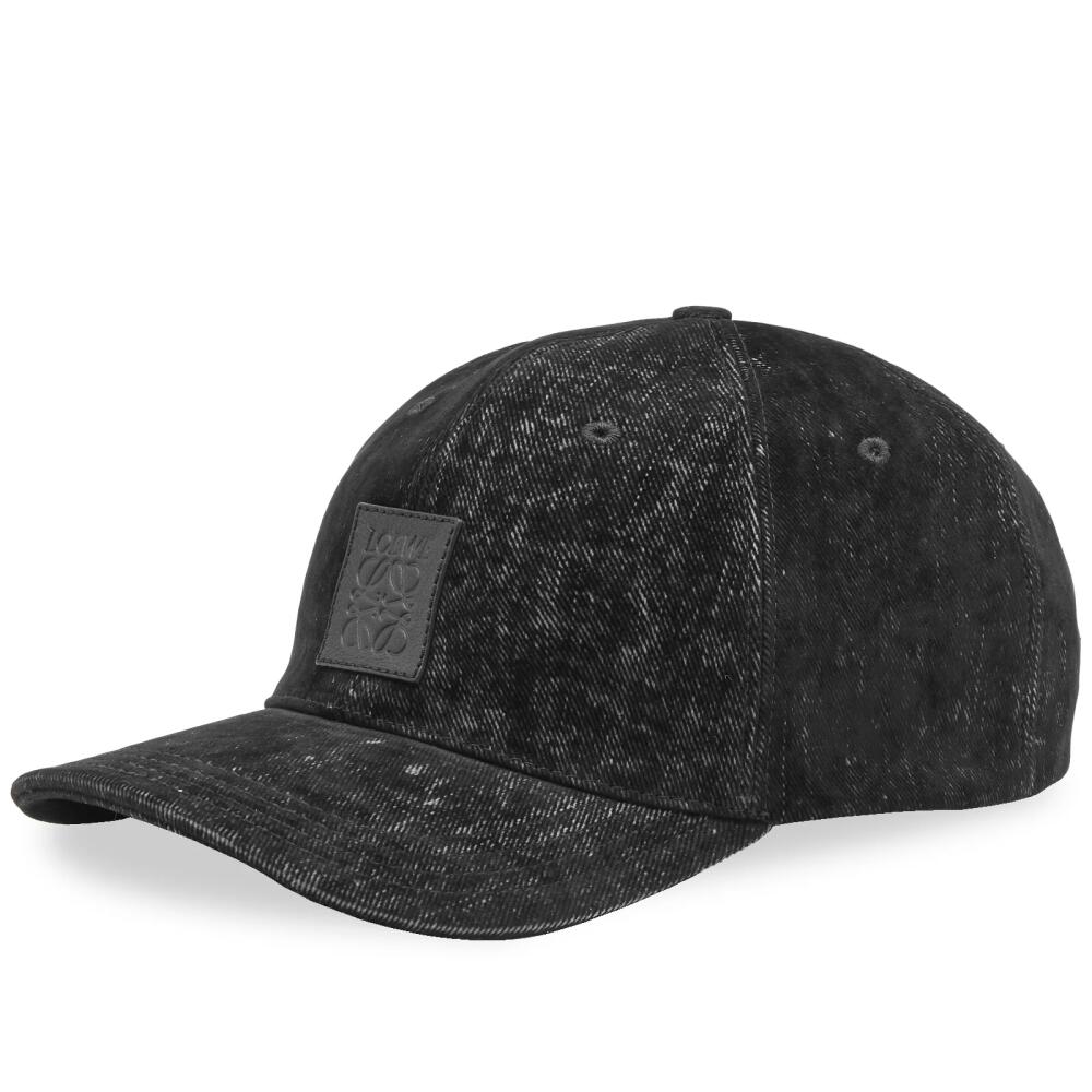 Loewe Men's Patch Cap in Black Cover