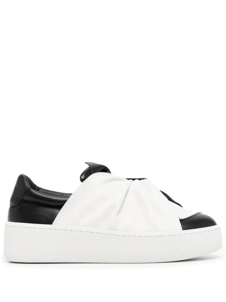 Ports 1961 knot-detail slip-on sneakers - Black Cover