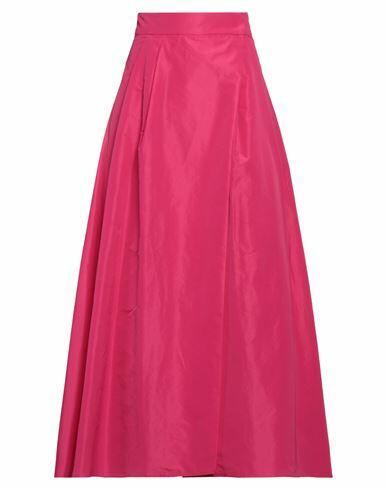 Pinko Woman Maxi skirt Fuchsia Polyester Cover