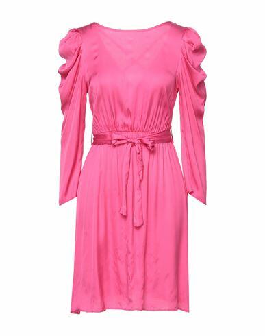 Kaos Woman Mini dress Fuchsia Viscose Cover