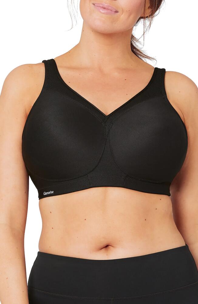 Glamorise MagicLift Seamless Sports Bra in Black Cover