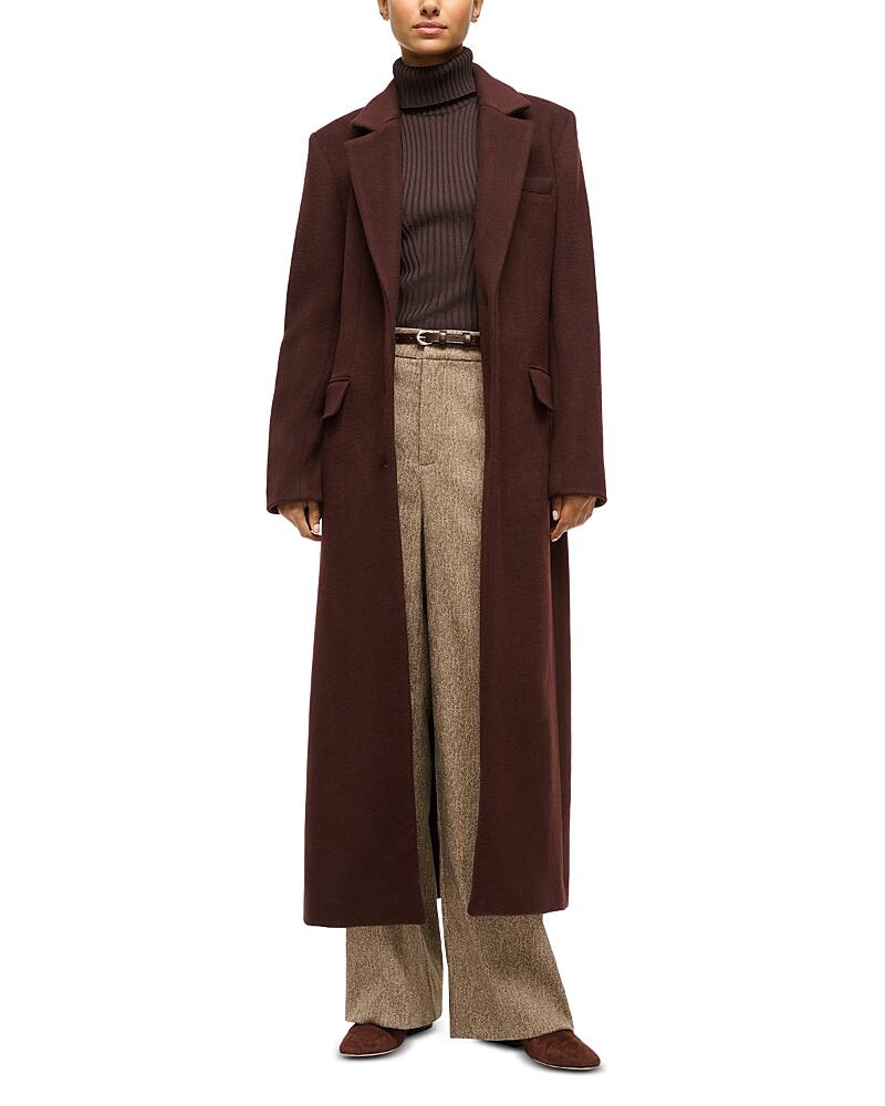 Staud Sanza Wool Blend Coat Cover