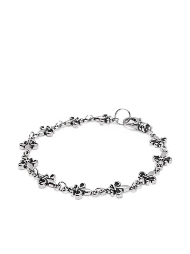 Nialaya Jewelry Fleur de Lis bracelet - Silver Cover