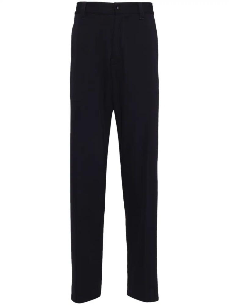 ASPESI stretch straight leg trousers - Blue Cover