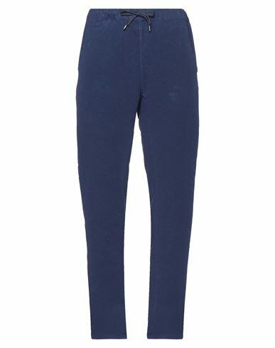 Aspesi Man Pants Midnight blue Cotton Cover