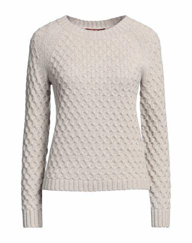 Max Mara Studio Woman Sweater Beige Wool, Cashmere Cover