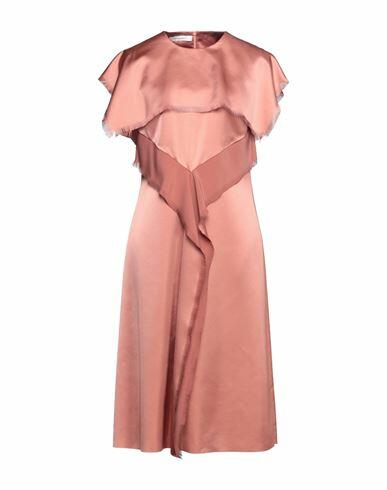 Cedric Charlier Woman Midi dress Pastel pink Polyester Cover