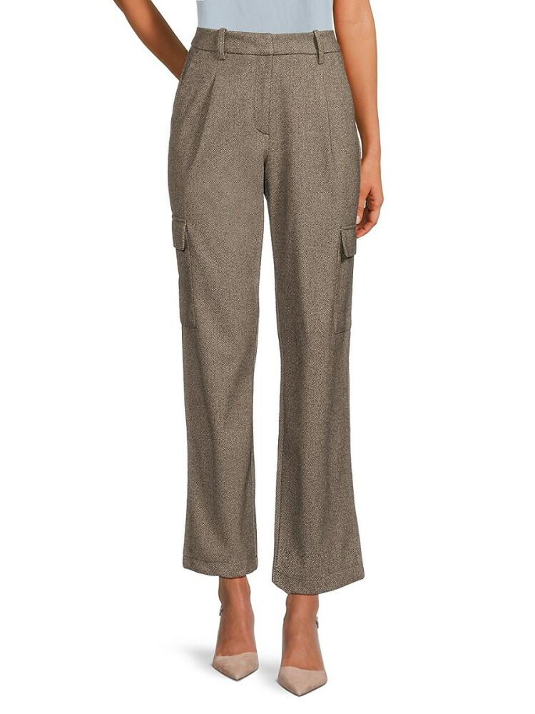 Vero Moda Women's Straight Pants - Light Grey Cover