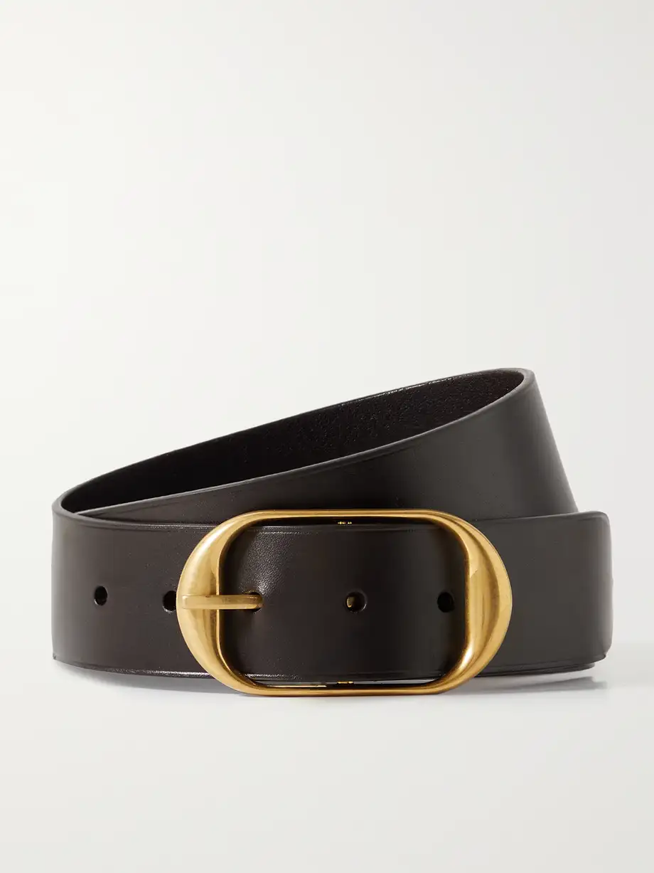 Nili Lotan - Nili Leather Belt - Brown Cover