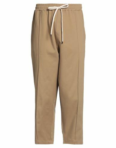 Why Not Brand Man Pants Camel Cotton, Elastane Cover