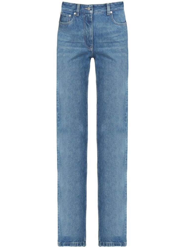 Ferragamo high-waisted flared jeans - Blue Cover