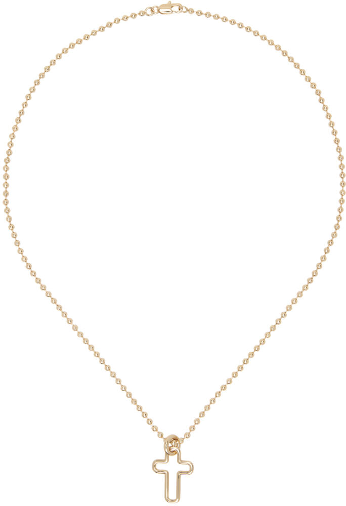 Laura Lombardi Gold Mini Madda Pendant Necklace Cover