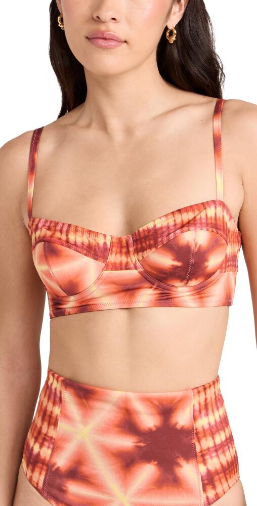 Ulla Johnson Zahara Bikini Top Sunburst Cover