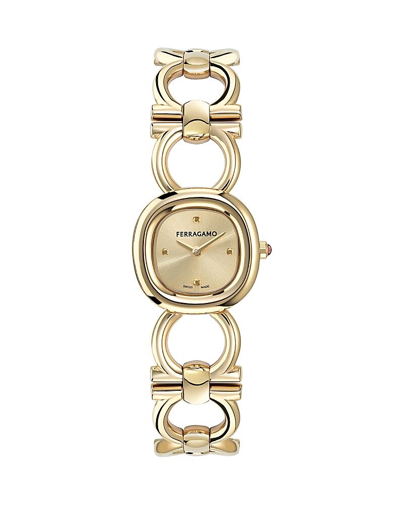 Ferragamo Double Gancini Watch, 25mm Cover