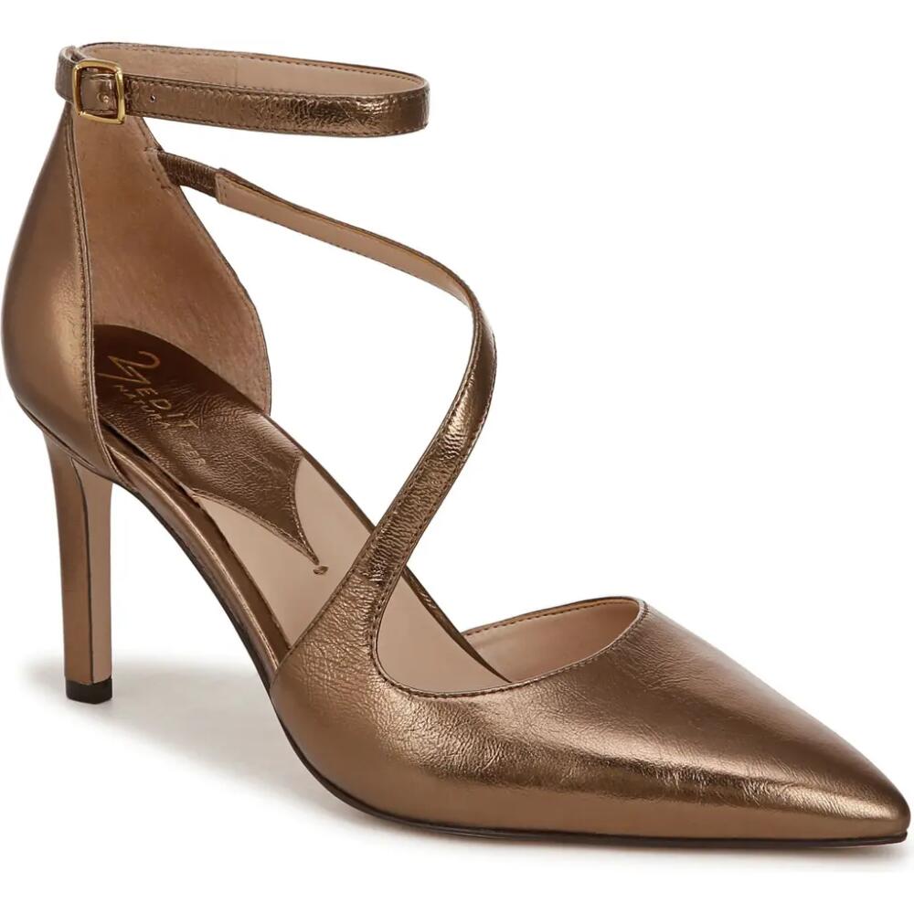 27 EDIT Naturalizer Abilyn Pointed Toe Pump in Old Gold Cover