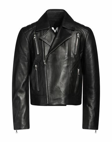 Balmain Man Jacket Black Lambskin Cover