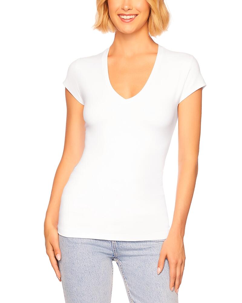 Susana Monaco V Neck Tee Cover