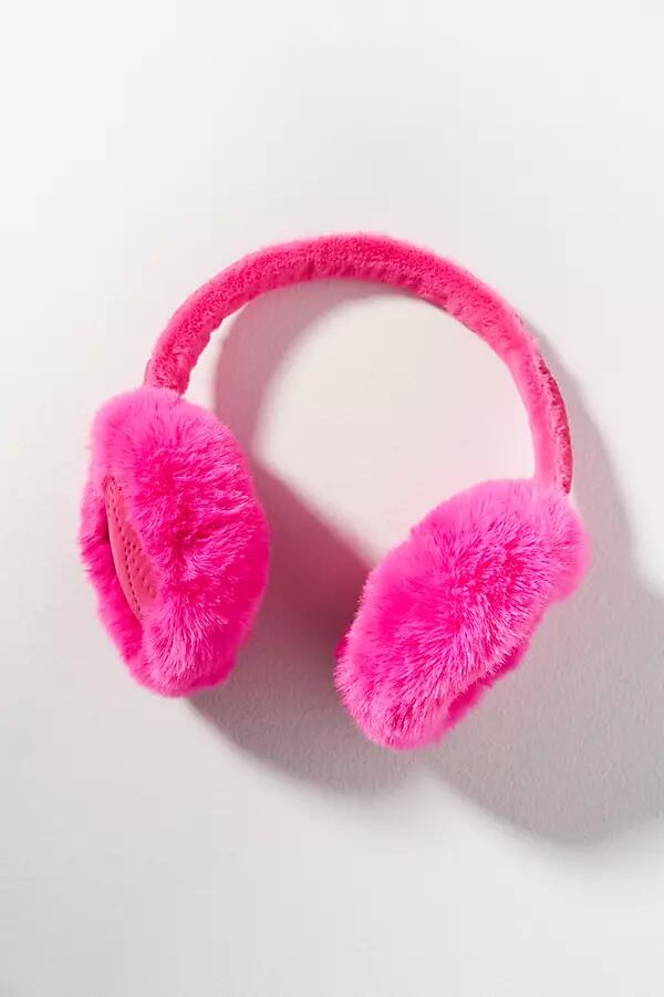 By Anthropologie Classic Faux-Fur Earmuffs Cover