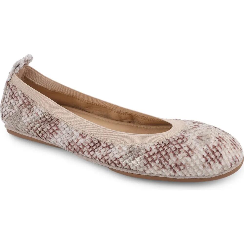 Yosi Samra Samara Foldable Ballet Flat in Gold/Beige Cover