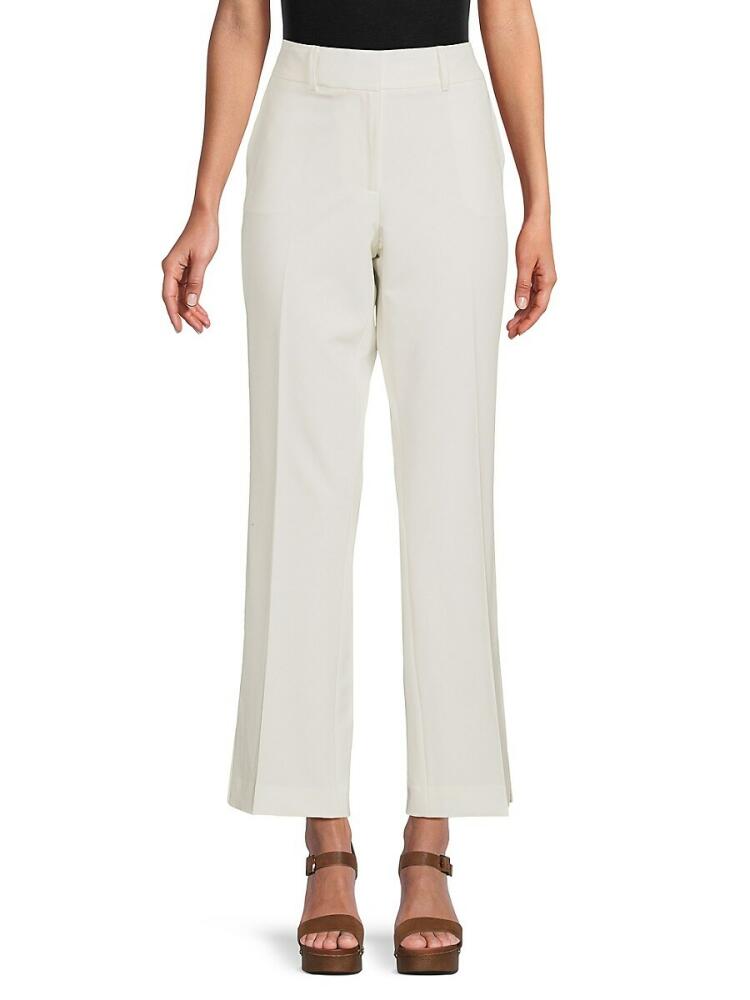 Tommy Hilfiger Women's Straight Leg Trousers - Ivory Cover