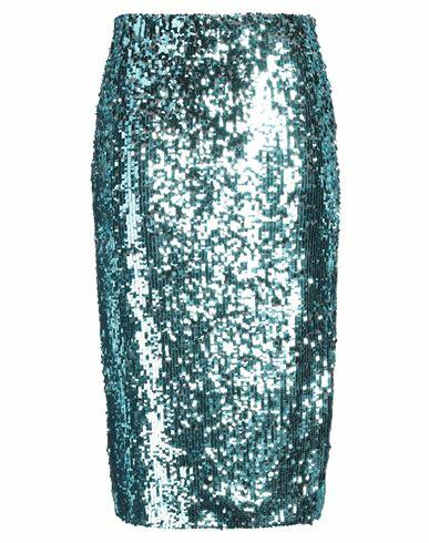 Jucca Woman Midi skirt Turquoise Polyamide, Elastane Cover