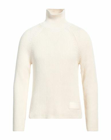 Ami Alexandre Mattiussi Man Turtleneck Ivory Cotton, Wool Cover