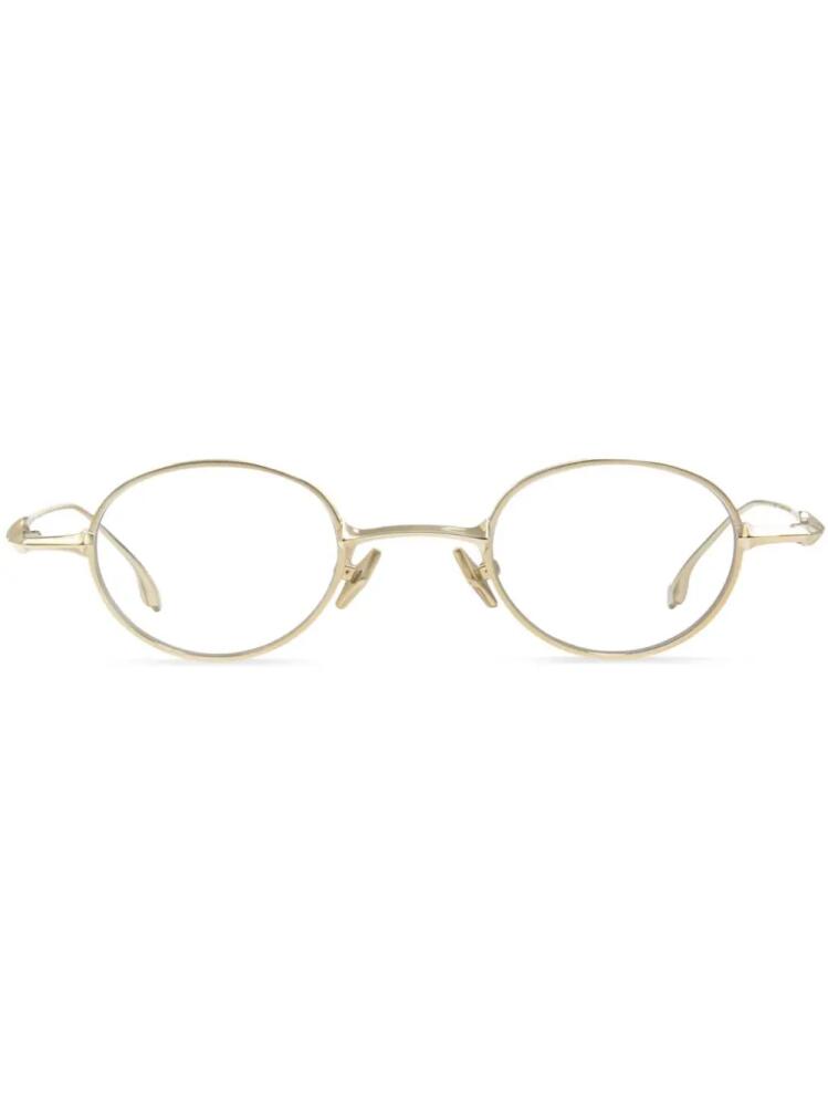 Gentle Monster Zodiac 031 round-frame glasses - Gold Cover