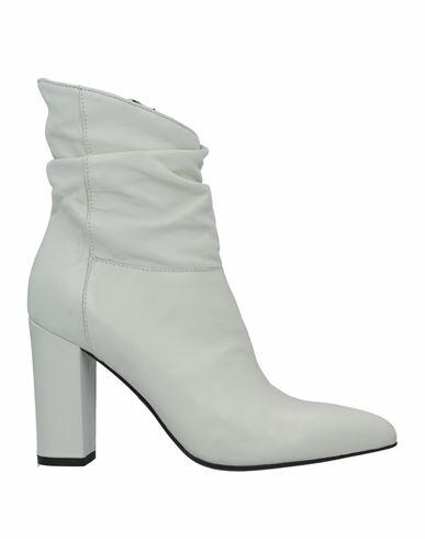 Formentini Woman Ankle boots Ivory Soft Leather Cover