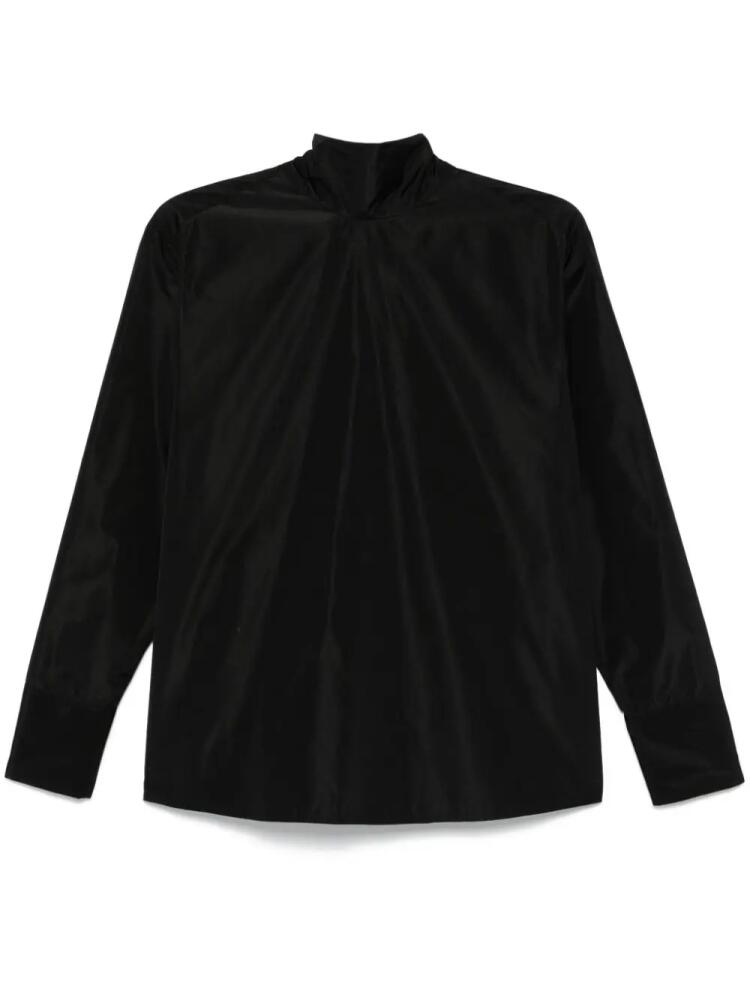 Fabiana Filippi taffeta blouse - Black Cover