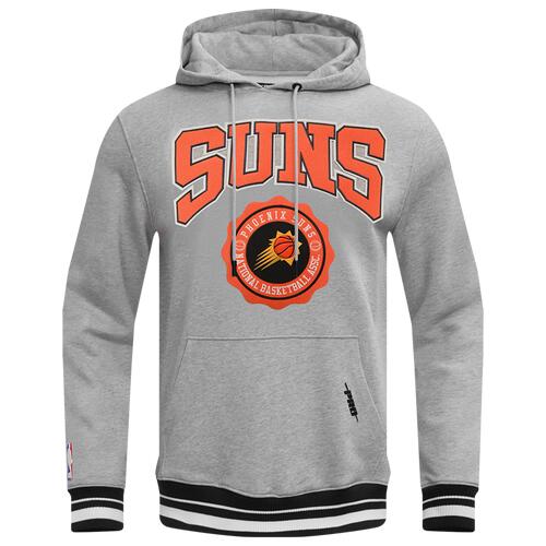 Pro Standard Suns Crest Emblem Fleece P/O Hoodie - Mens Gray Cover