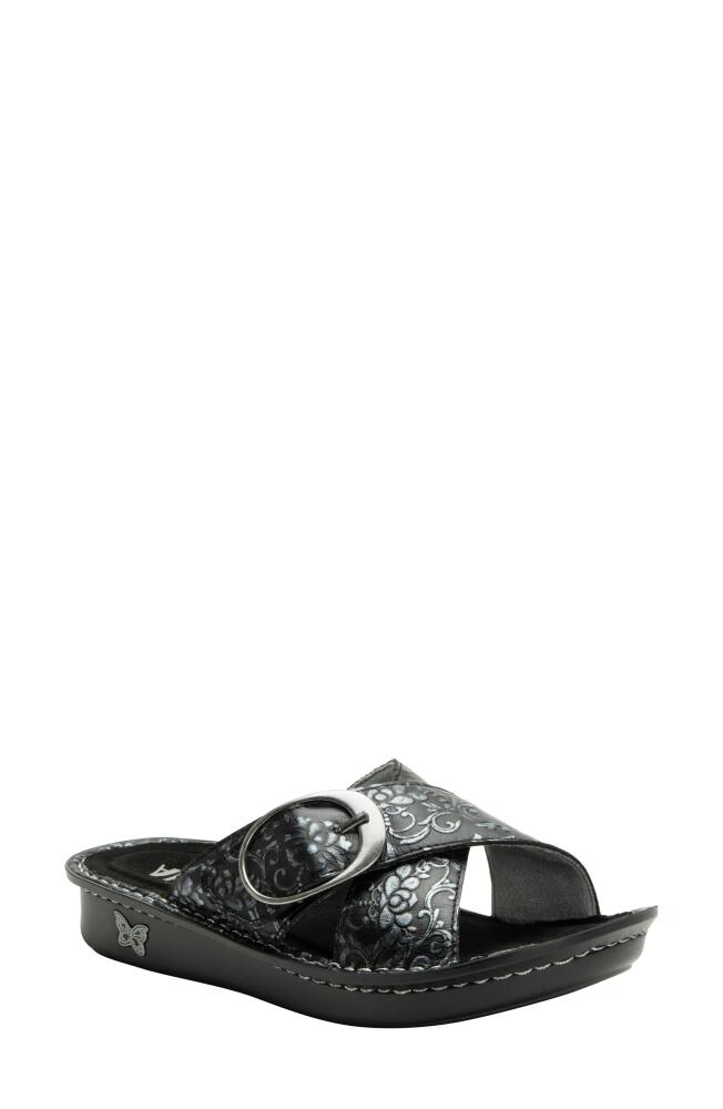 Alegria by PG Lite Vanya Loretta Slide Sandal in Chandelier Pewter Cover