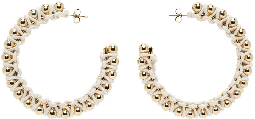 Isabel Marant Beige Bonni Earrings Cover