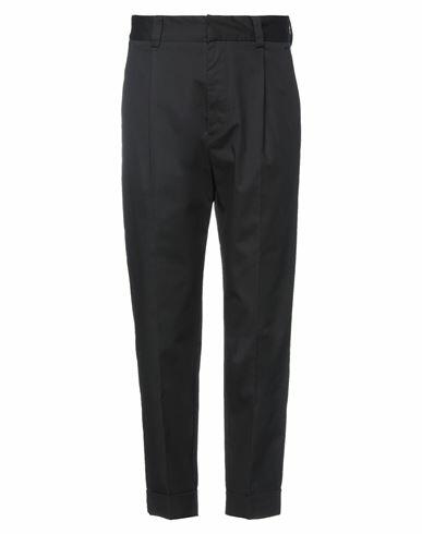 Brian Dales Man Pants Black Cotton, Elastane Cover