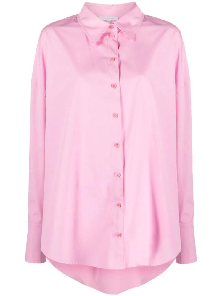 Patrizia Pepe Essential cotton shirt - Pink Cover