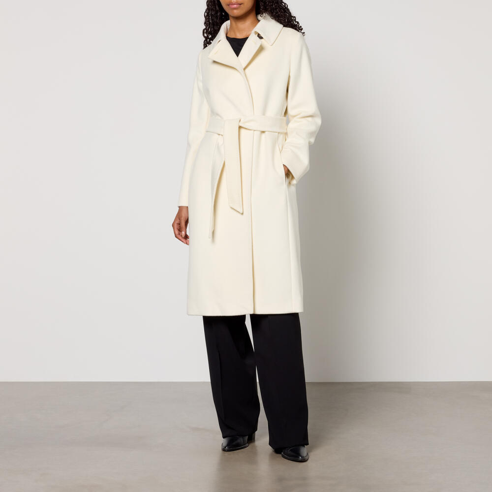 Max Mara Studio Bcollag Virgin Wool Coat Cover