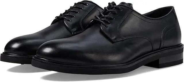 Johnston & Murphy Collection Hartley Plain Toe (Black Italian Calfskin) Men's Lace Up Wing Tip Shoes Cover