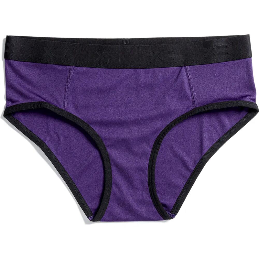 TomboyX Tucking Bikini Hipster Briefs in Ghostly Grape Cover