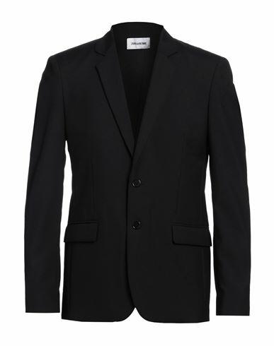 Zadig & voltaire Man Blazer Black Wool, Polyamide Cover