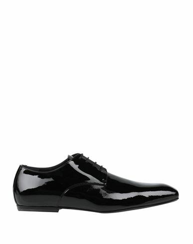 Dries Van Noten Man Lace-up shoes Black Soft Leather Cover