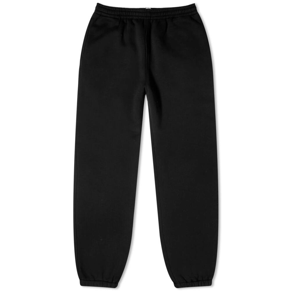 Auralee Men's Smooth Soft Sweat Pants in Black Cover