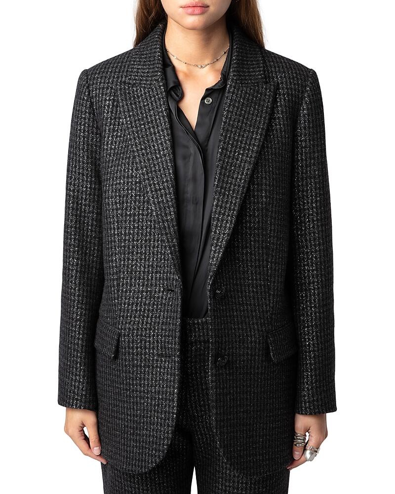 Zadig & Voltaire Viva Car Shimmer Blazer Cover