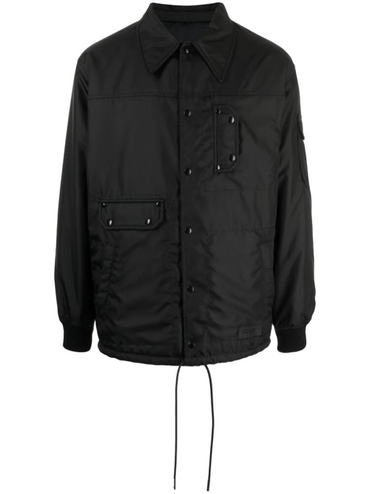 Givenchy reversible windbreaker shirt jacket - Black Cover