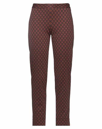 Camicettasnob Woman Pants Rust Polyester, Viscose, Elastane Cover