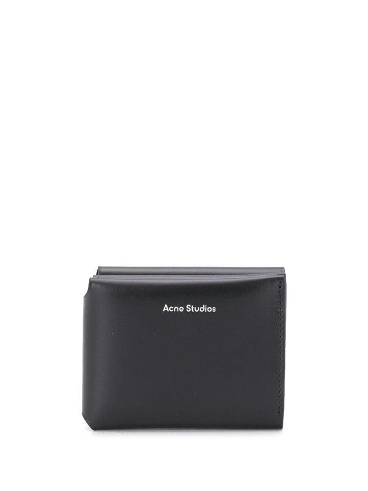 Acne Studios trifold wallet - Black Cover