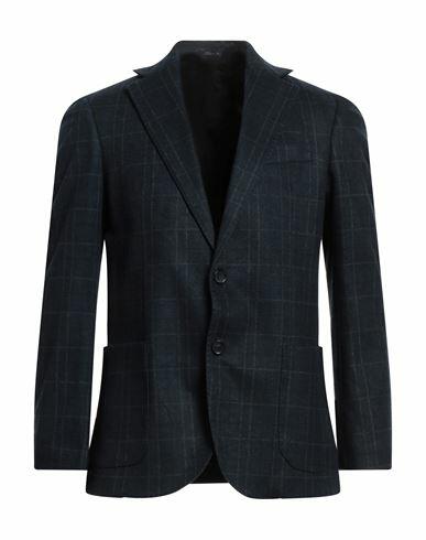 Herman & Sons Man Blazer Midnight blue Viscose, Nylon, Elastane Cover