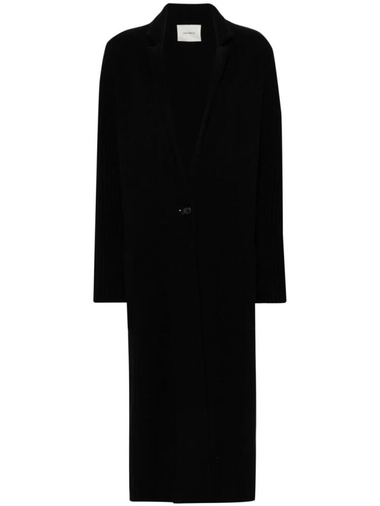 Lisa Yang Feifei cashmere maxi cardi-coat - Black Cover