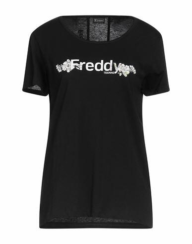 Freddy Woman T-shirt Black Cotton Cover