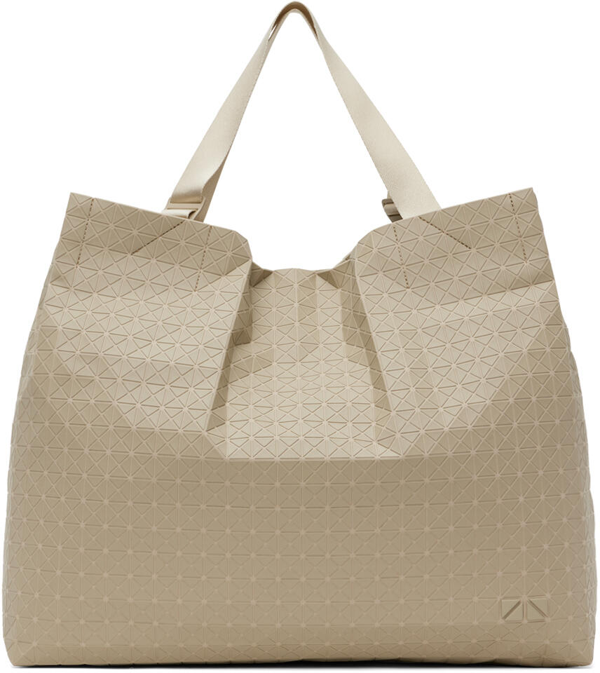 BAO BAO ISSEY MIYAKE Beige Cart Tote Cover