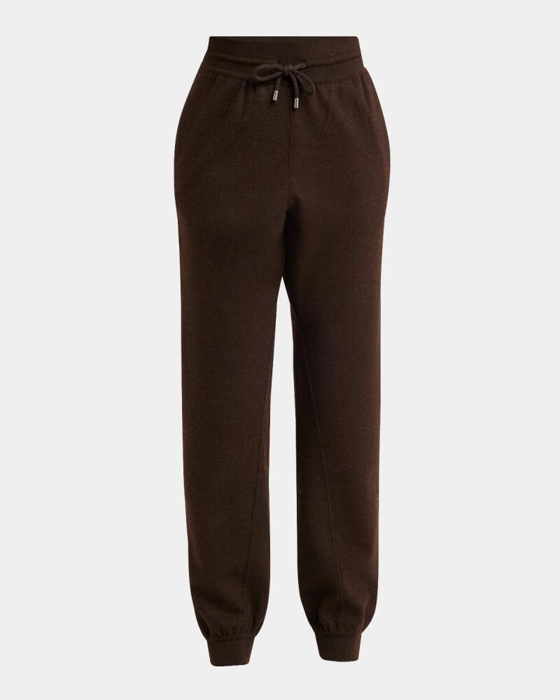 Loro Piana Rassa Pecora Nera Fleece Jogger Pants Cover